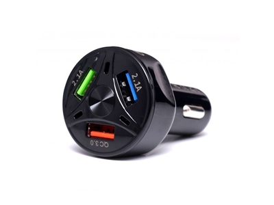 Nabíječka do auta QUICK CHARGE 3.0, 3xUSB