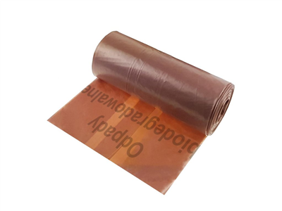 Pytel na odpad 120 l, hnědý (na bioodpad), 10 ks