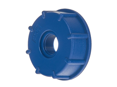 Redukce pro IBC kontejner, vnitřní závit S60×6/vnitřní závit pro kohoutek 1/2