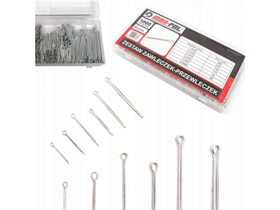 Závlačka, sada 1000ks