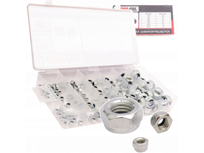 Samojistící matice, sada 146ks