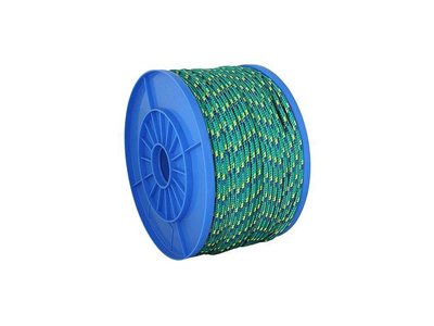 Lano PP 5 mm, 130 m, nosnost 119 kg, zelené