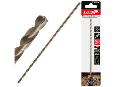Vrták do kovu, extra dlouhý, 3,0×150 mm, HSS, DIN1869