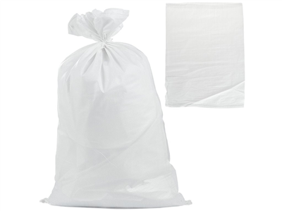 Pytel polypropylenový 50x80 cm, 30 kg, bílý