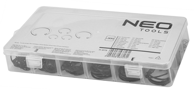 Segerové kroužky vnitřní, 3-32 mm, sada 300 ks - NEO tools 11-975