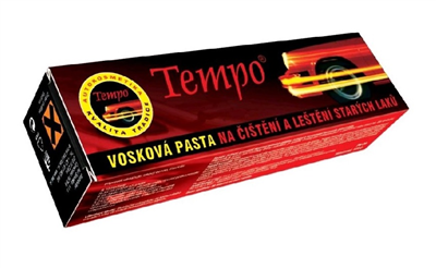 Tempo vosková brusná a lešticí pasta 120g