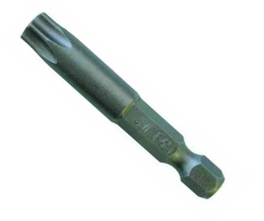 Bity Torx s otvorem, Velikost TT15, délka 50 mm, úchyt 1/4