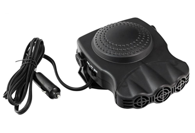 Ventilátor s ohřevem do auta, 12V, 150W