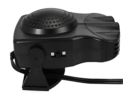 Ventilátor s ohřevem do auta, 12V, 150W