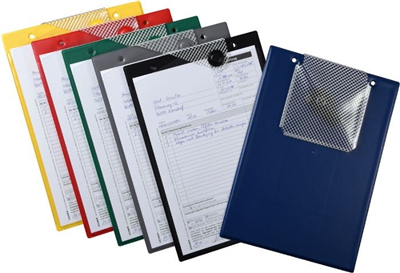 Desky na dokumenty A4 s magnetickým uzávěrem, Barva červená - Magnetic