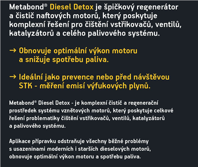 Diesel Detox - regenerátor naftových motorů - 250ml