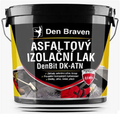 DenBit DK-ATN – Asfaltový izolační lak - 4.5kg