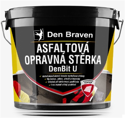 DenBit U – Asfaltová opravná stěrka - 5kg