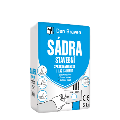 Sádra stavební
