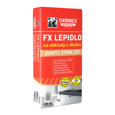 FX lepidlo na obklady a dlažbu QUARTZ EXTRA C2T
