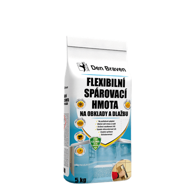 Flexibilní spárovací hmota na obklady a dlažbu