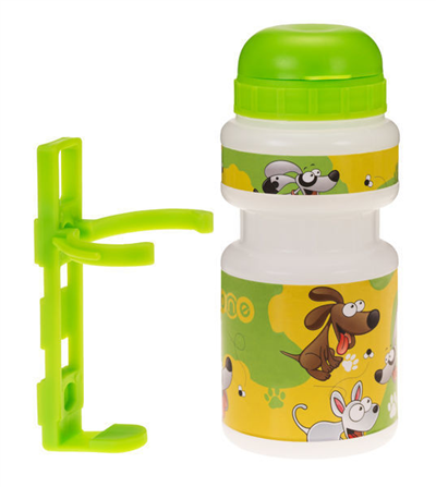 Just One Láhev na kolo dětská ONE Smile 250 ml zelená