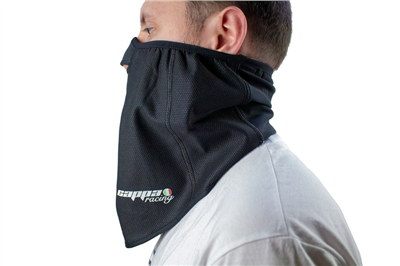 Cappa Racing Nákrčník moto NECK SHIELD s maskou černý