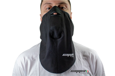 Cappa Racing Nákrčník moto NECK SHIELD s maskou černý