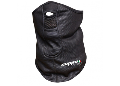 Cappa Racing Nákrčník moto NECK SHIELD s maskou černý