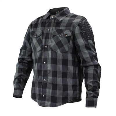 Cappa Racing Košile kevlarová pánská REIMS černá / šedá M