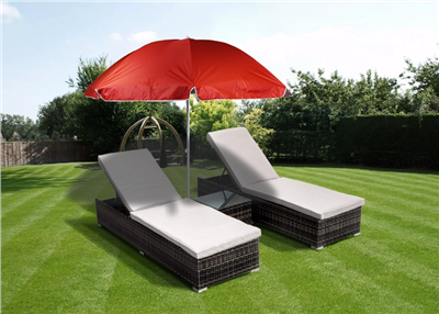 Cappa Garden Cappa Garden Zahradní Slunečník 240cm červený