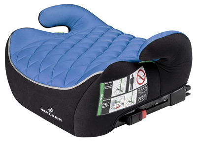 Walser Dětský podsedák ANDY ISOFIX modrá