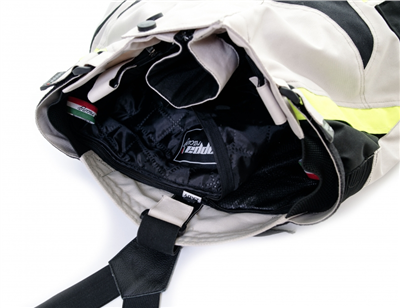 Cappa Racing Kalhoty moto dámské MELBOURNE textilní šedé/fluo/černé S