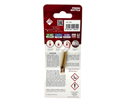 Cappa Autovůně Wood Fresh Bottle Strawberry