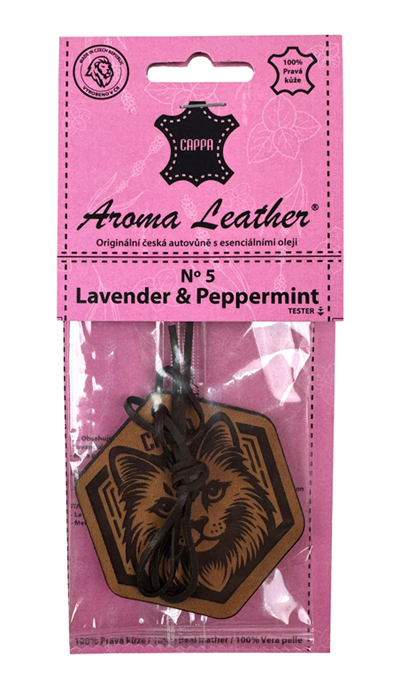 Aroma Leather Autovůně Aroma Leather Cat Lavender & Peppermint