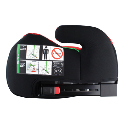 Walser Dětský podsedák ANDY ISOFIX červená