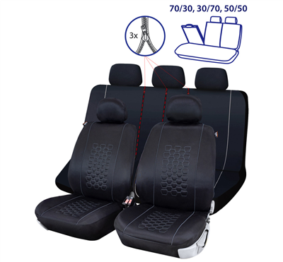 Cappa Autopotahy OTTAWA černá/šedá