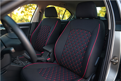 Cappa Autopotahy COMO černá/růžová 2ks