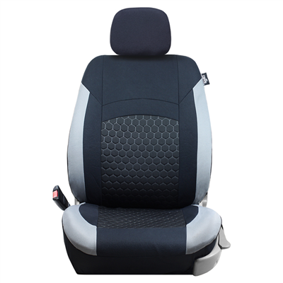 Cappa Autopotahy OSLO Lima černá/šedá 2 ks