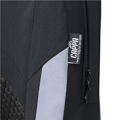 Cappa Autopotahy OSLO Lima černá/šedá 2 ks