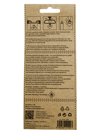 Aroma Leather Autovůně Aroma Leather Tree Vanilla & Sandalwood