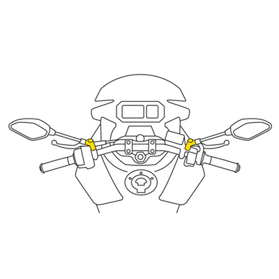 Lampa Montáž na motocykl pro pouzdro smartphonu OPTI ARM – 90439