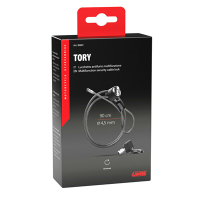 Lampa Zámek bezpečnostní TORI kabelový 90 cm