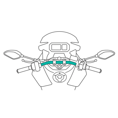 Lampa Montáž na motocykl pro pouzdro smartphonu OPTI HANDLE – 90452