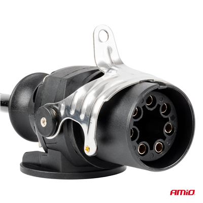 Spirálový kabel TIR 2x 7 PIN typ EBS 5m 24V AMIO-04383