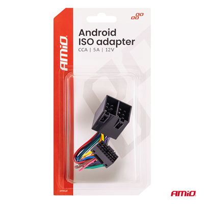 Adaptér rádiový ISO CCA 5A 12V AMiO-04442