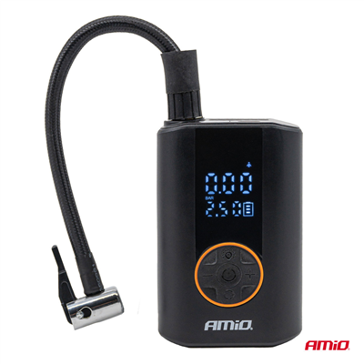 Bezdrátový vzduchový kompresor LED 40W USB-C ACOMP-25 AMiO-04414