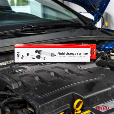 Odsávačka a plnička oleje 500 ml AMiO-04277