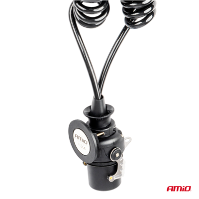 Spirálový kabel TIR 2x 7 PIN 15 PIN typ N/S 5m 24V AMIO-04381