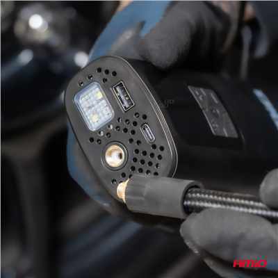 Bezdrátový vzduchový kompresor LED USB-C 40W AMiO-04377