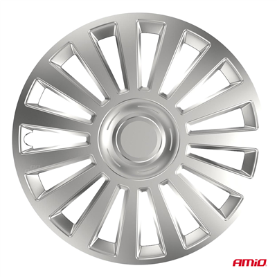 Poklice Luxury 13” stříbrná sada 4ks COLOR BOX