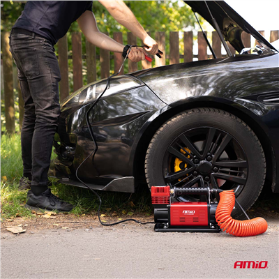 Kompresor do auta Heavy Duty 600W 12V ACOMP-24 AMiO-04398