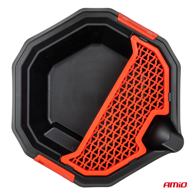 Vypouštěcí nádoba na olej s úložným prostorem na nářadí AMiO-04264