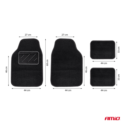 Textilní autokoberce TCM-05 AMiO-04699