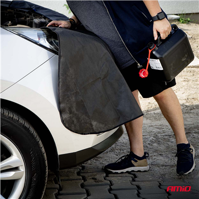 Ochranný potah při opravách na přední masku Front